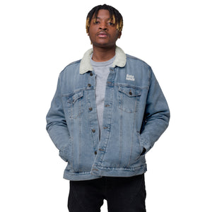 Data Workers Sherpa Denim Jacket – Built for the Data-Driven